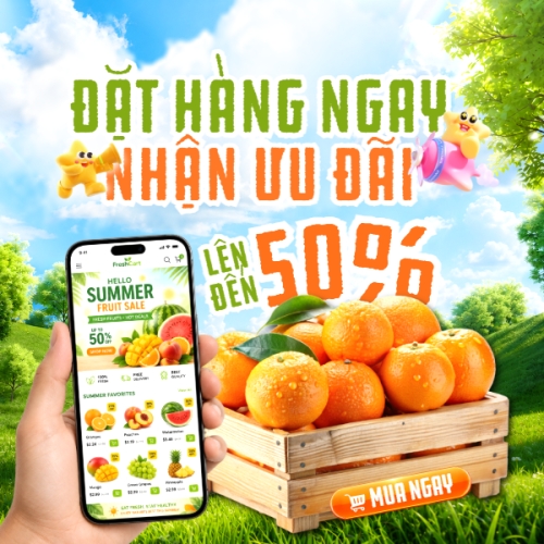 Đặt hàng ngay nhận ưu đãi 50%