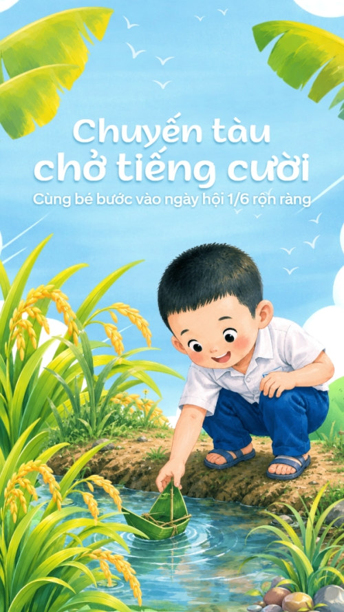 Chuyến tàu chở tiếng cười