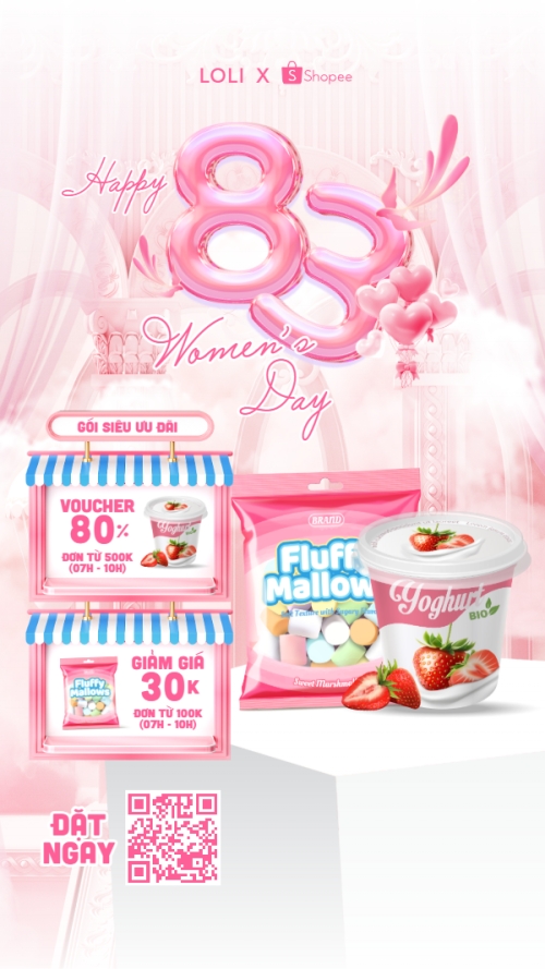 Happy Women's Day 8/3