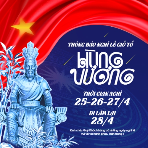Lịch nghỉ lễ Giỗ tổ Hùng Vương 2026