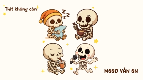 Halloween, lễ hội ma quái, sự kiện, event, dễ thương, cute, chibi, hoạt hình, cartoon