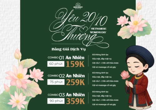 20/10, Ngày phụ nữ Việt Nam, Vietnamese Women's Day, phụ nữ, sự kiện, event, mỹ phẩm, làm đẹp, beauty, hiện đại, modern