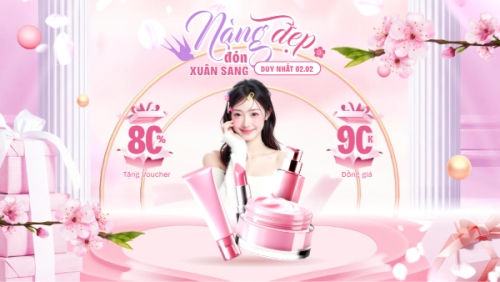 Nàng đẹp đón xuân sang duy nhất 02.02