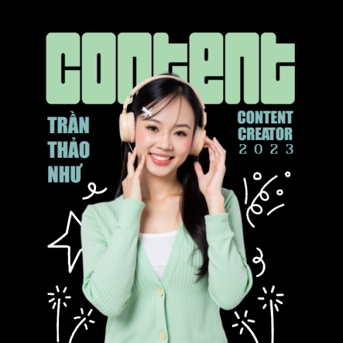 Content Creator, người sáng tạo nội dung, truyền thông, finance, văn phòng, office, dễ thương, cute