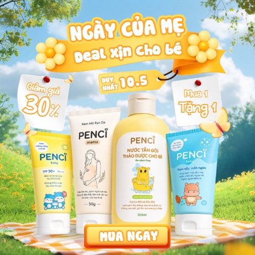 Mẹ hạnh phúc bé khỏe ngoan
