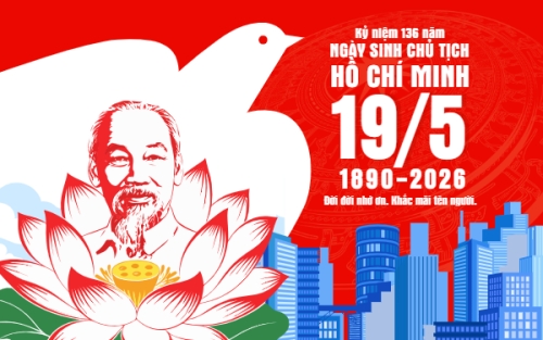 Kỷ niệm 136 năm ngày sinh Chủ tịch Hồ Chí Minh