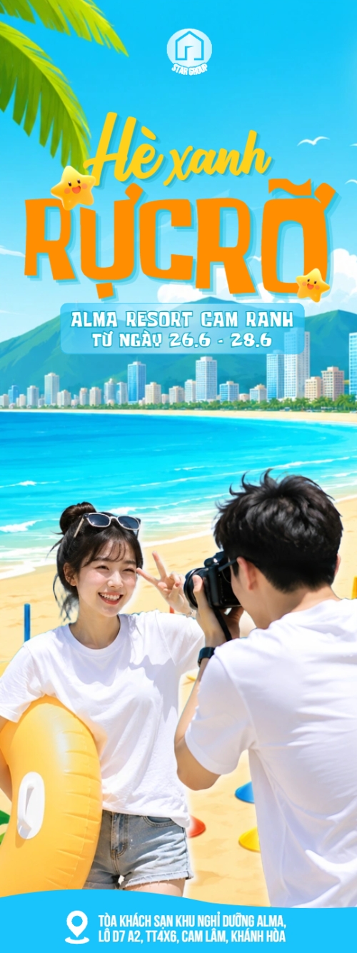 Hè xanh rực rỡ
