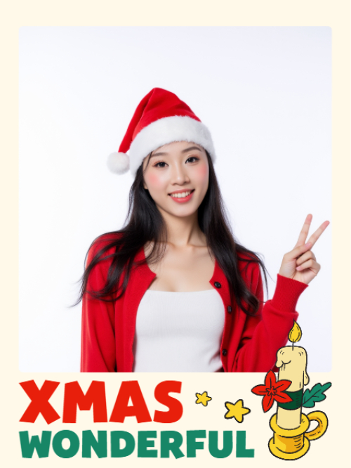 Giáng sinh, Christmas, Noel, 25/12, dễ thương, cute, chibi, hoạt hình, cartoon