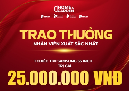 Trao thưởng nhân viên xuất sắc nhất
