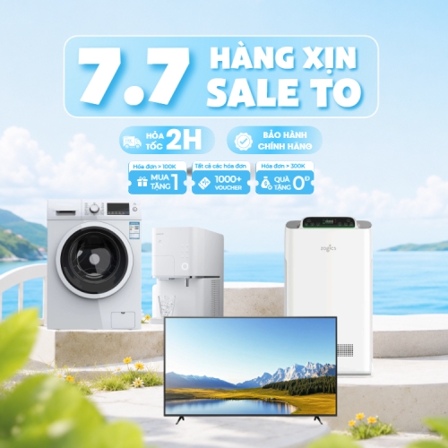 7.7 hàng xịn sale to