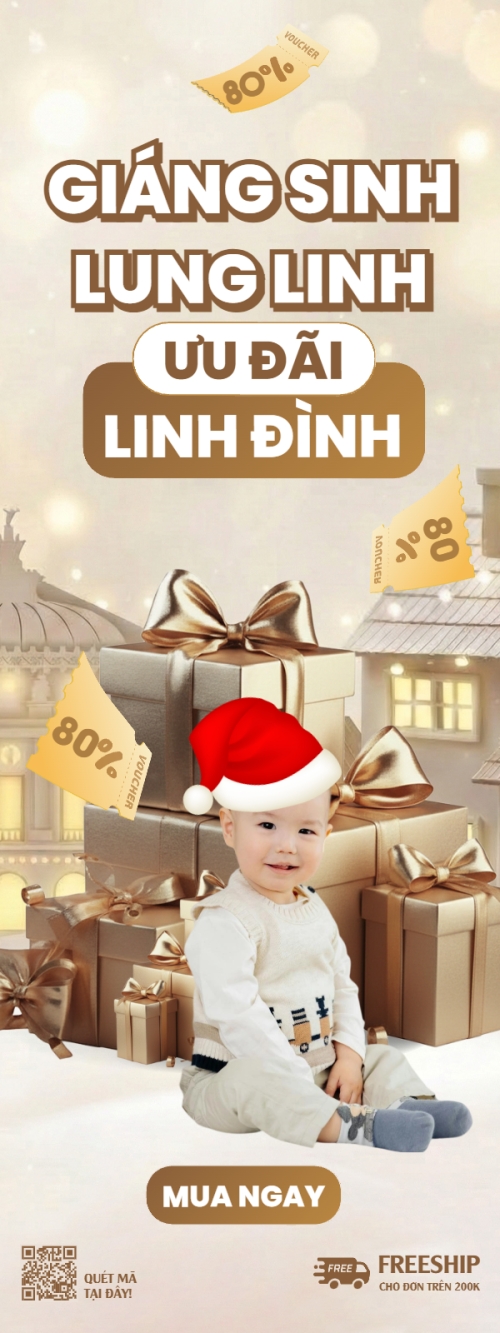 Giáng sinh lung linh ưu đãi linh đình