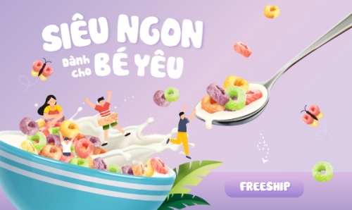 Em bé, baby, trẻ em, kids, ngũ cốc, cereal, đồ ăn, food, thực phẩm, ẩm thực, món ăn, F&B, thức ăn