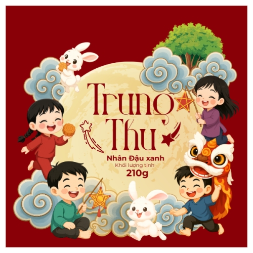 Trung thu, Tết Đoàn Viên, mid-autumn festival, sự kiện, event, ẩm thực, food, dễ thương, cute, chibi, hoạt hình, cartoon