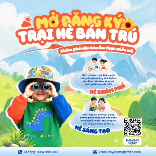 Mở đăng ký trại hè bán trú
