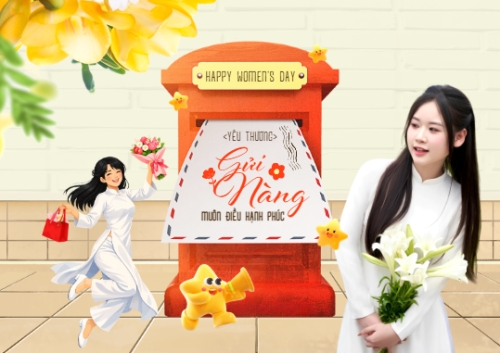 Chúc mừng ngày Quốc tế phụ nữ 8/3 — 1