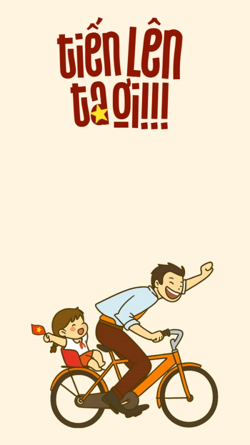 2/9, Quốc Khánh, lễ hội, Việt Nam, sự kiện, dễ thương, cute, chibi, hoạt hình, cartoon