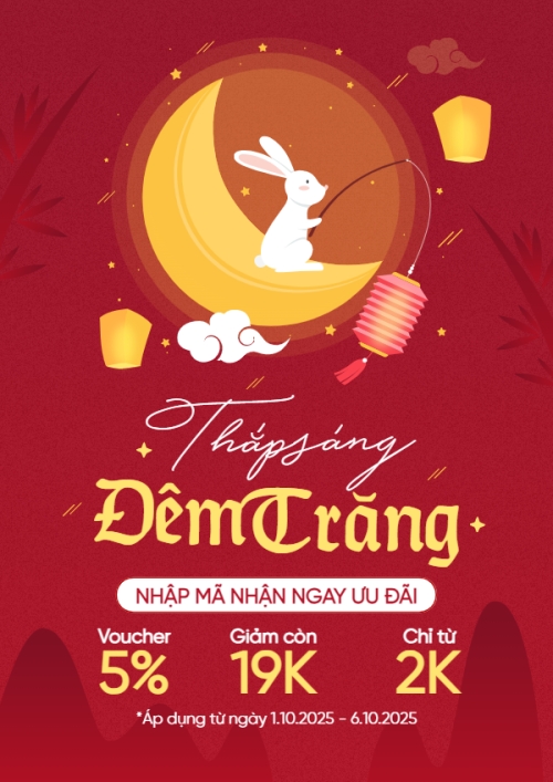Trung thu, Tết Đoàn Viên, mid-autumn festival, sự kiện, event, lễ hội, festival, sale, giảm giá, dễ thương, cute