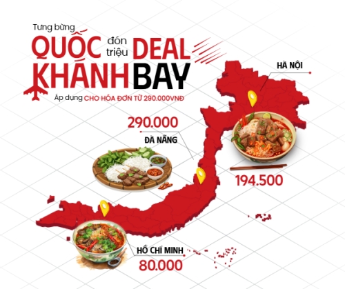 2/9, Quốc Khánh, lễ hội, Việt Nam, đồ ăn, food, thực phẩm, ẩm thực, món ăn, F&B, thức ăn, hiện đại, modern