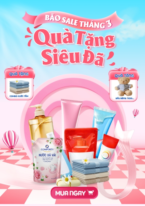 Bão sale tháng 3