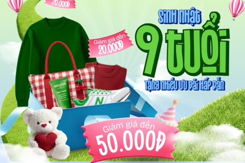 Giảm giá sinh nhật