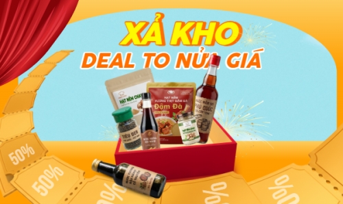 Xả kho deal to nửa giá