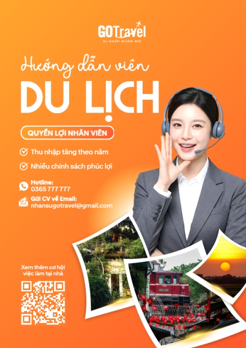 Tuyển dụng hướng dẫn viên du lịch