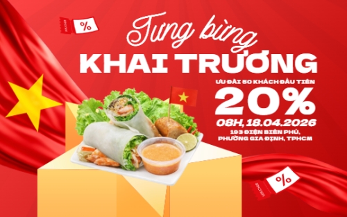 Tưng bừng khai trương