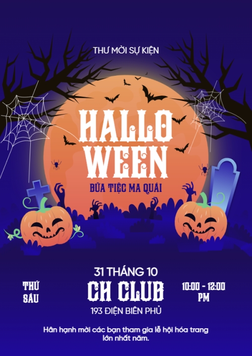 Halloween, lễ hội ma quái, sự kiện, event, dễ thương, cute, chibi, hoạt hình, cartoon