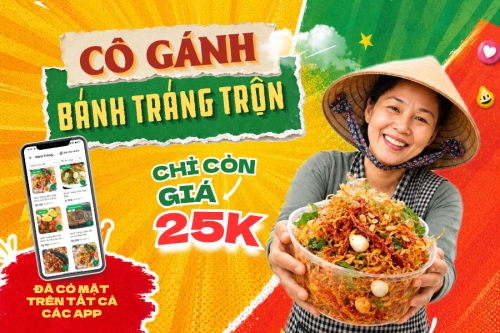 Bánh tráng cô gánh