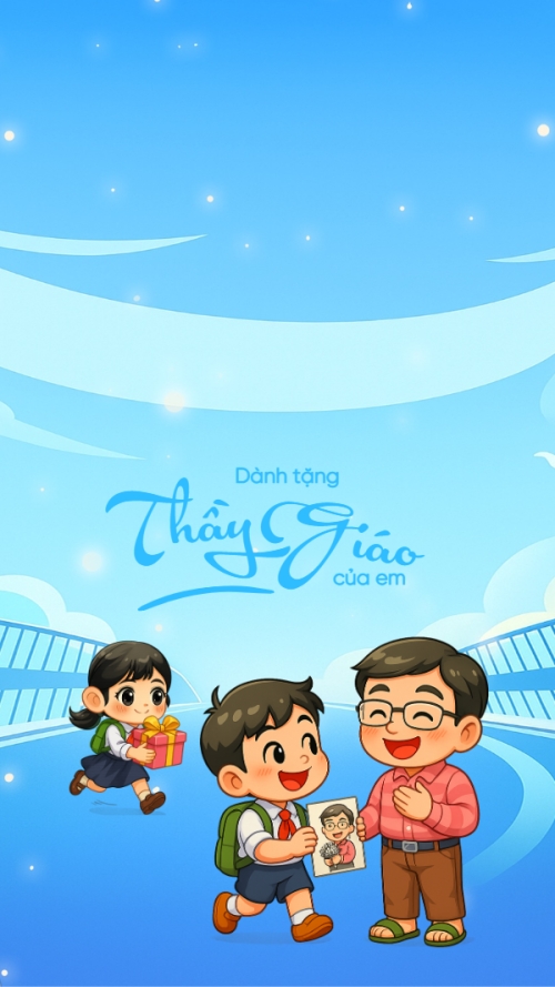 Dành tặng thầy giáo của em