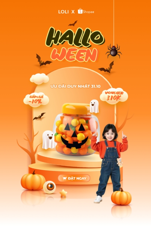 Halloween, lễ hội ma quái, kẹo, candy, thực phẩm, food, sự kiện, event, dễ thương, cute, chibi, hoạt hình, cartoon