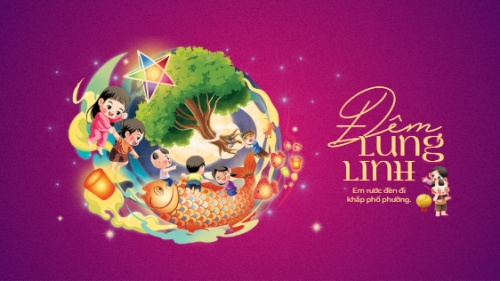 Trung thu, Tết Đoàn Viên, mid-autumn festival, lễ hội, sự kiện, event, âm nhạc, giải trí, dễ thương, cute, chibi, hoạt hình, cartoon