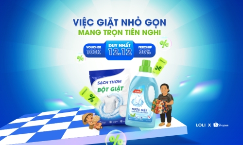 Việc giặt nhỏ gọn mang trọn tiện nghi