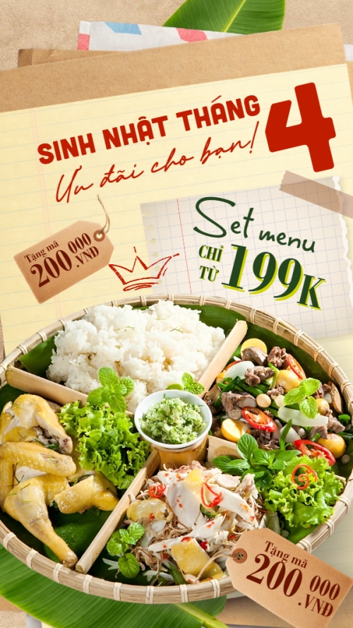 Giảm giá sinh nhật