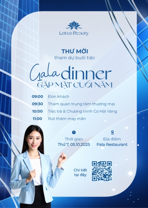 Gala dinner gặp mặt cuối năm