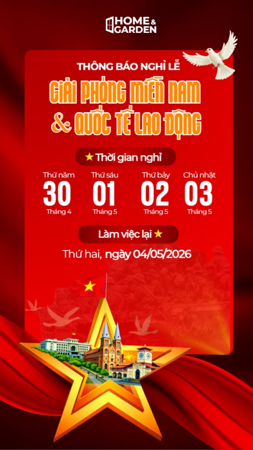 Lịch nghỉ lễ 30/4-1/5