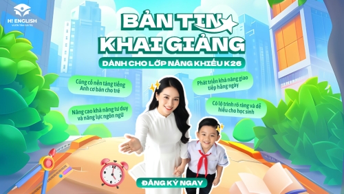 Bản tin khai giảng
