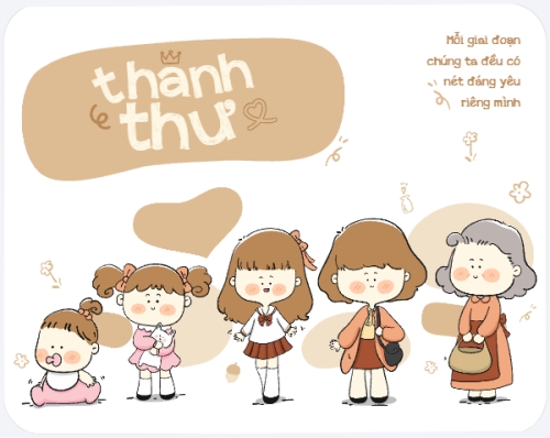 Baby, em bé, bé gái, girl, chibi, art, cartoon, hoạt hình, dễ thương, cute