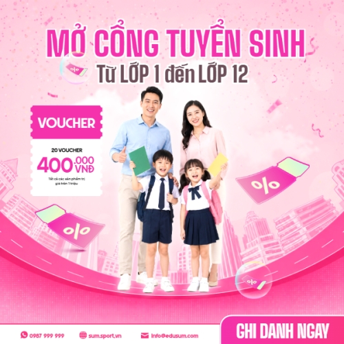 Mở cổng tuyển sinh