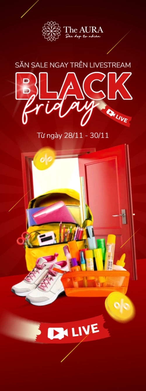 Black friday dụng cụ học tập