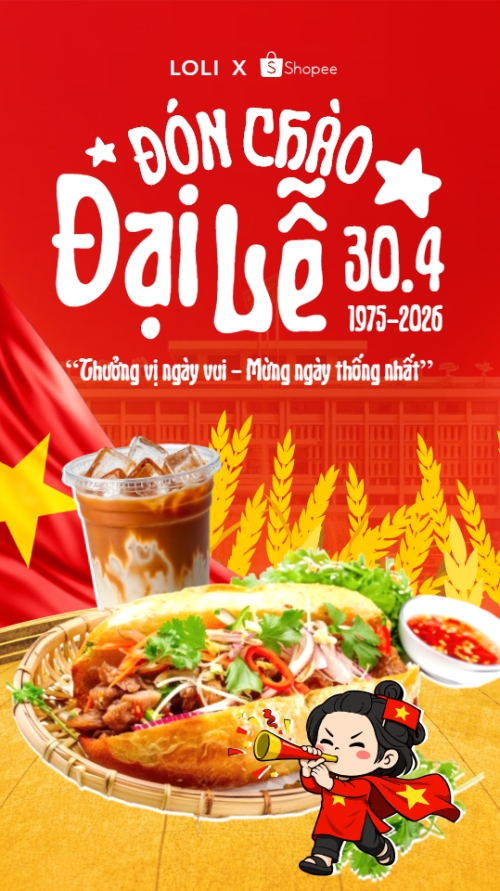 Đón chào Đại Lễ 30/4