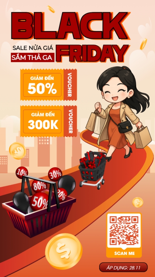 Sale nửa giá sắm thả ga