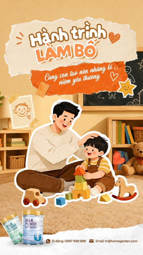 Hành trình làm bố