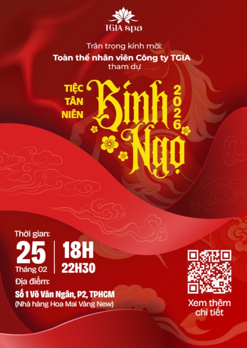 Tiệc tân niên Bính ngọ 2026