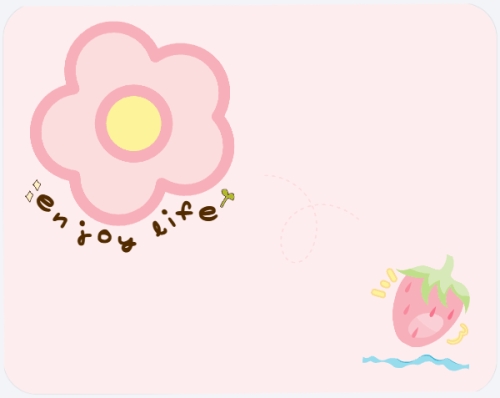 Hoa, flowers, cá nhân, personal style, dễ thương, cute, chibi, hoạt hình, cartoon
