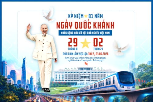 Kỷ niệm 81 năm ngày Quốc Khánh Việt Nam