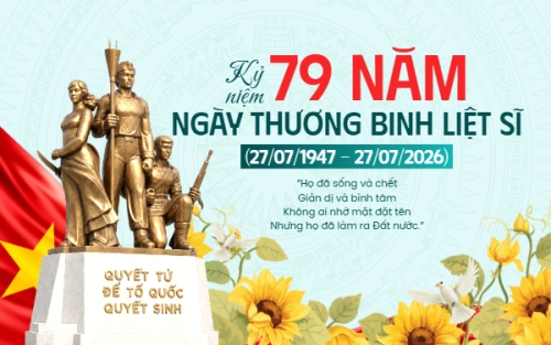 Kỷ niệm 79 năm ngày Thương binh liệt sĩ 27.7