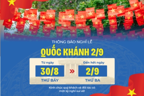 2/9, Quốc Khánh, lễ hội, thông báo, lịch nghỉ, Việt Nam, sự kiện, event, hiện đại, modern