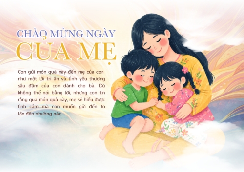 Chúc mừng ngày của Mẹ