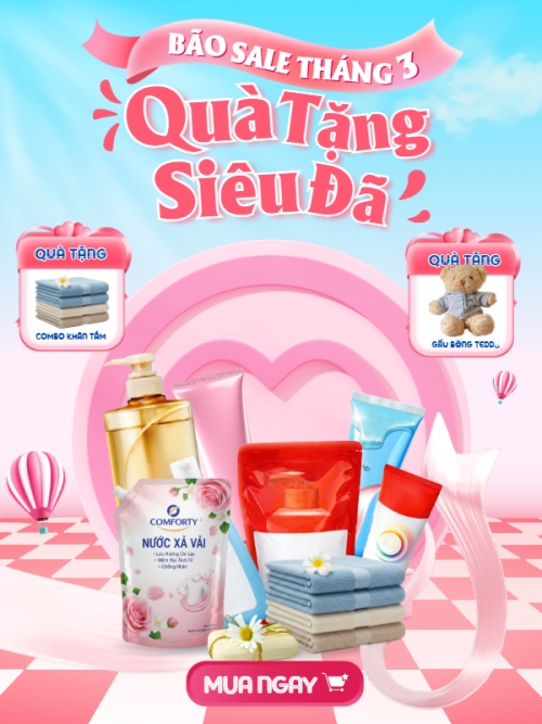 Bão sale tháng 3